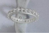 Sterling Silver Semi Mount Ring Setting Round RD 2.5x2.5mm Band Ring - Syzjewelry